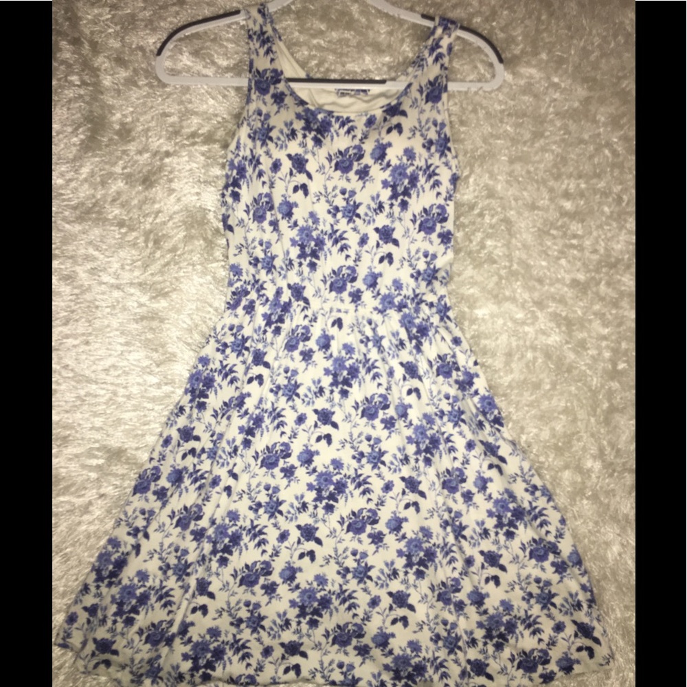 Uniqlo Bra Top Floral Sun Dress